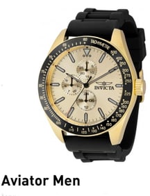 Brand New Genuine INVICTA Aviator Mens Watch in Original Box