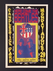 The BEATLES Here Come the Beatles Poster 12 x 18