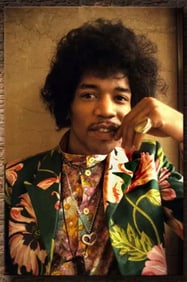 Awesome JIMI HENDRIX Canvas Art Print 16 by 24