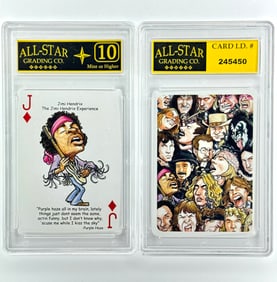 Gem 10 Jimi Hendrix Hero Decks Tribute Card