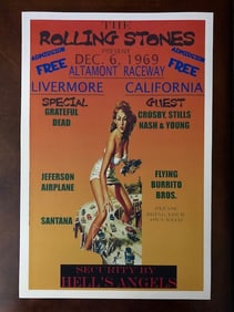 The Rolling Stones Music Concert Poster 12 X 18