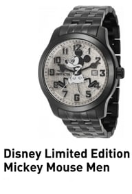 Limited Edition INVICTA Disney Mickey Mouse MENS Watch