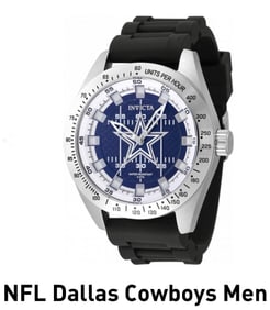 NEW Authentic Licensed INVICTA Dallas Cowboys Mens Watch