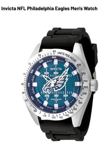 NEW Authentic Licensed INVICTA Philadelphia Eagles Mens Watch