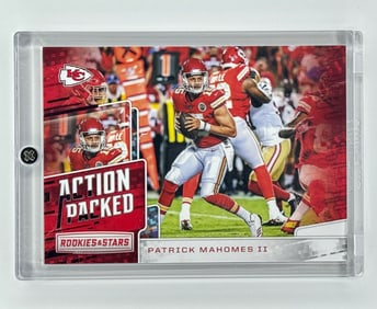 PATRICK MAHOMES Rookie Season Rookies and Stars Football Card