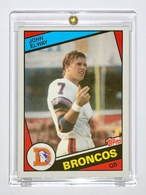 1984 Topps JOHN ELWAY Rookie Football Card