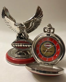 Genuine HARLEY-DAVIDSON Pocket Watch Stand & Chain