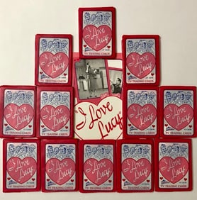 12 Vintage Wax Packs of I LOVE LUCY Trading Cards