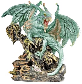 Awesome Demon From the Depths Scylla the Dragon Statue
