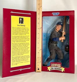 12 Inch LOU GEHRIG Cooperstown Collection Posable Figure