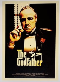 The GODFATHER Classic Gangster Movie Poster 12 x 18