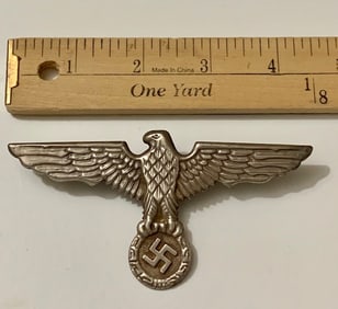 Large German Militant Reichsadler Eagle Pin