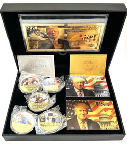 2024 DONALD TRUMP Take America Back Campaign Collectible Coin Gift Set