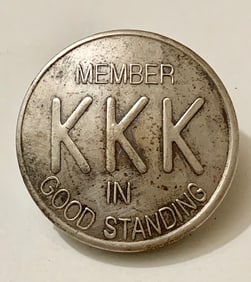 Historical Macabre Organization Member in Good Standing Pin