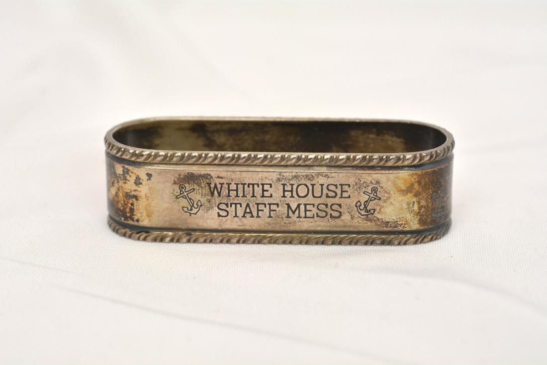 White House Staff Mess Napkin Ring (1 of 4)