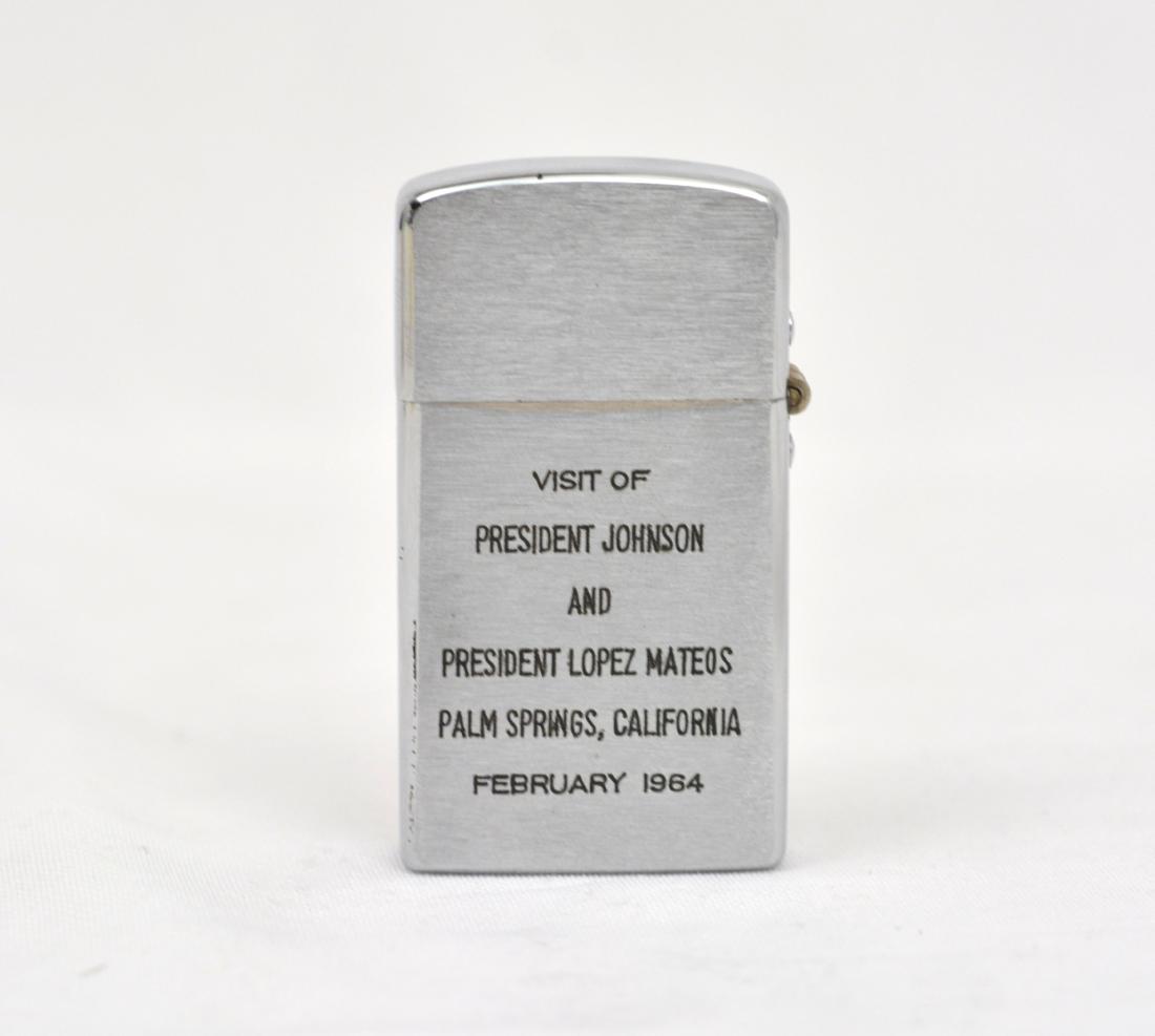 Lyndon B. Johnson Cigarette Lighter (1 of 7)
