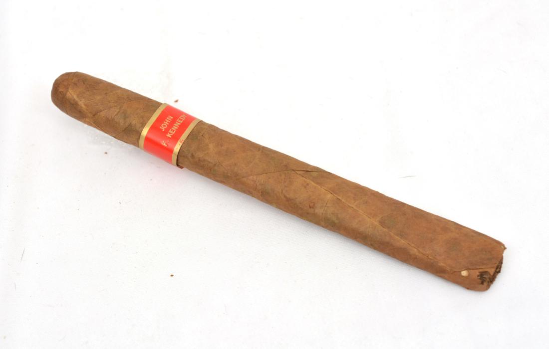 JFK Personal H. Upman Cigar Labeled "John Kennedy" (1 of 3)