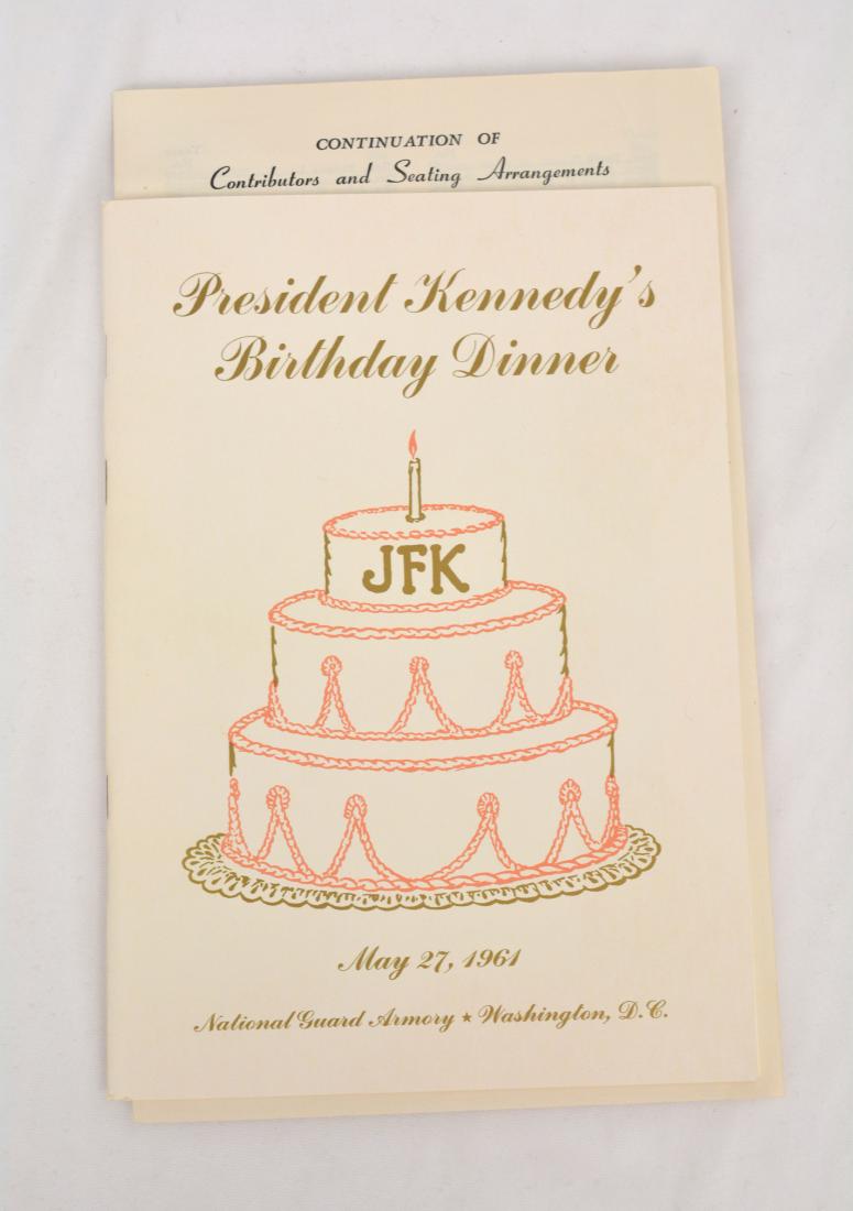 JFK Birthday Dinner Invitation Package (1 of 4)