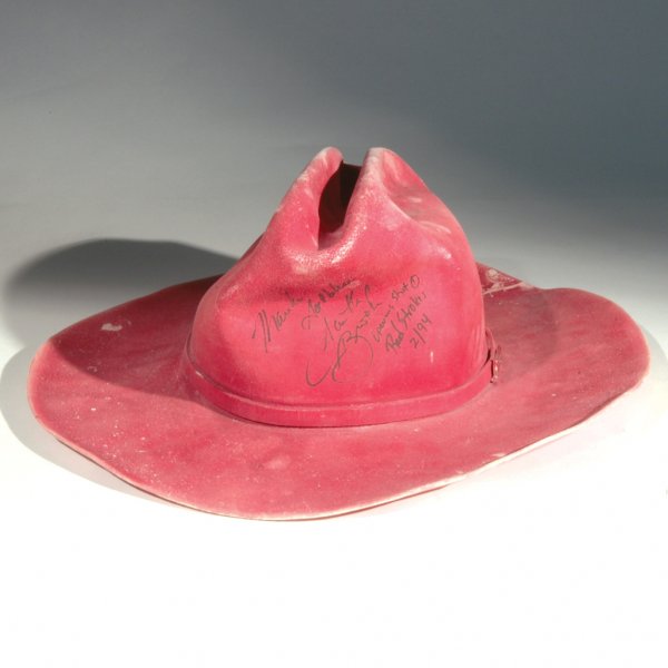 596 Garth Brooks "Red Strokes" Cowboy Hat