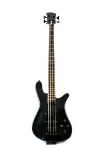 Foghat Warwick Prototype Bass: Extremely rare handcrafted Warwick prototype bass owned and played by Tony Stevens, the bassist in Foghat. Serial #175. Made in late 1984, this bass is one of only about 200-300 made. Designed by Ned