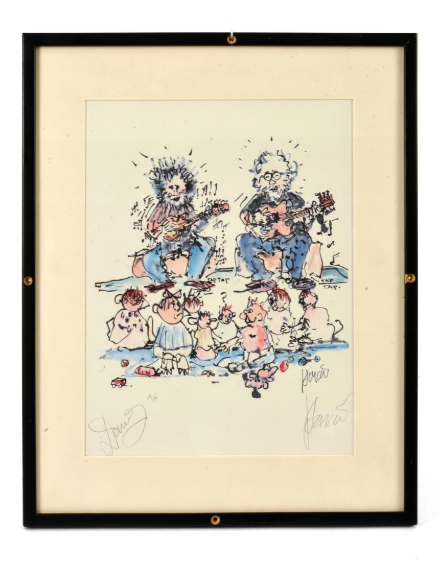 Garcia signed lithograph of Not For Kids Only Cover (1 of 6)