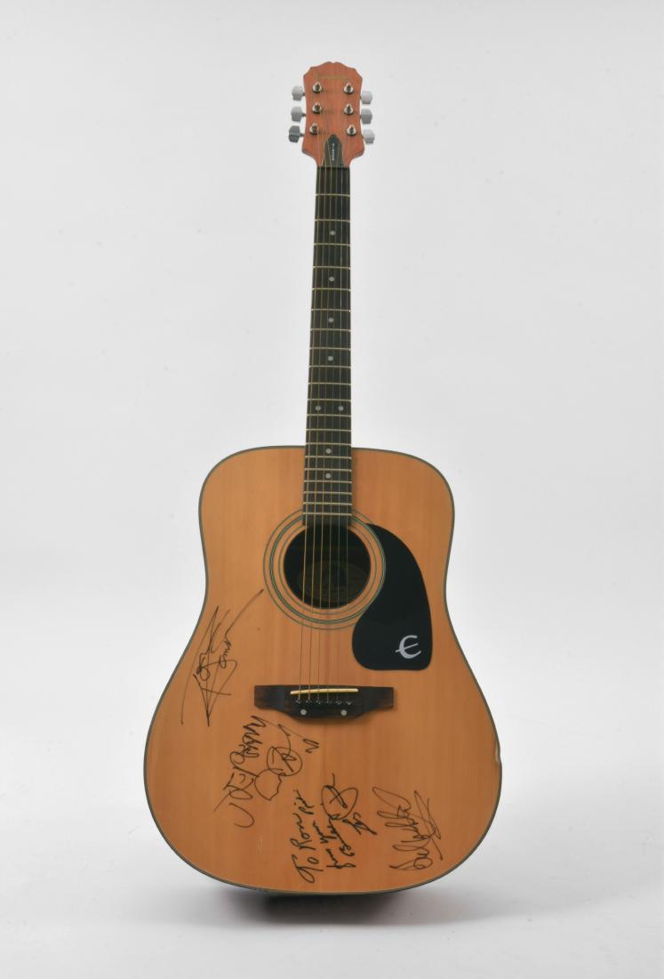 Guitar signed by Aerosmith and Les Paul (1 of 10)