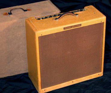 1958 Fender Tweed Bassman Amp: 1958 Fender​ ​tweed​ ​Bassman​ ​amplifier, very clean, excellent condition with original cover and literature. Original 1958 tweed Fender Bassman amp. Perhaps the
