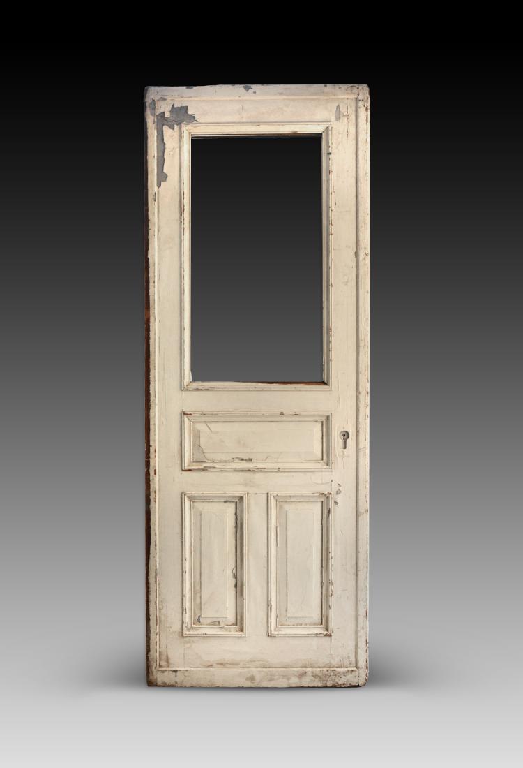 Chelsea Hotel Rolling Pocket Door, white (1 of 2)