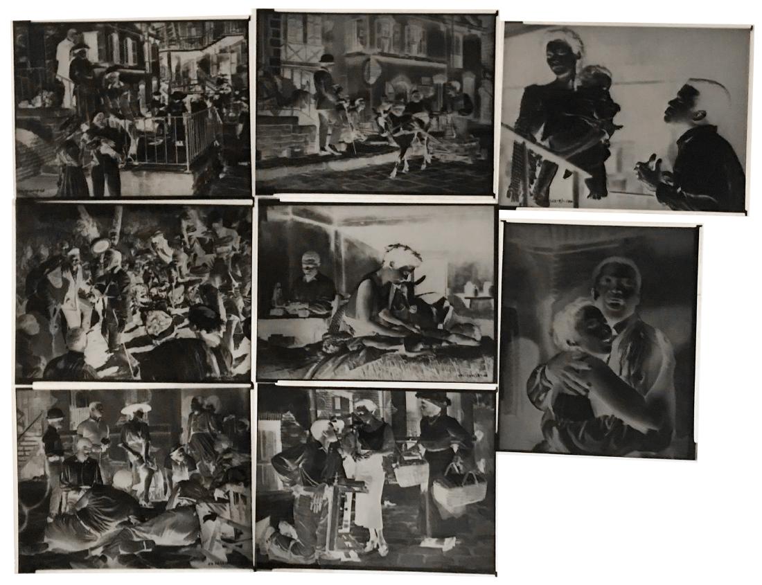 8 Negatives from Porgy and Bess, 8 x 10" each (1 of 1)