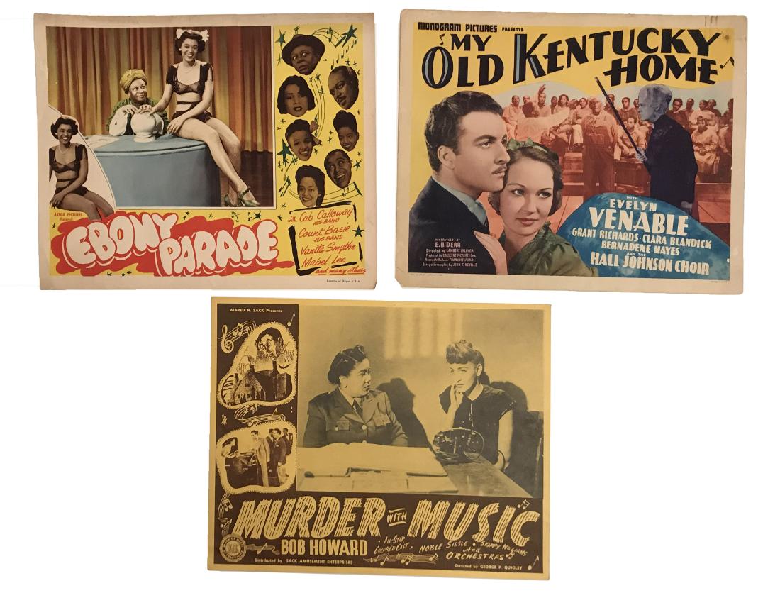African American Musical Films Lobby Cards (3) (1 of 1)