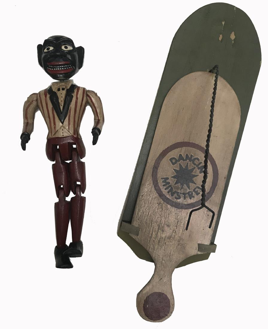 Wood Minstrel Tap Dancing Jig Doll (1 of 2)