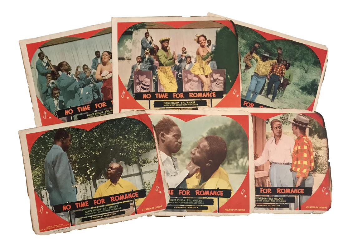 No Time for Romance (6) Lobby Cards (1 of 1)