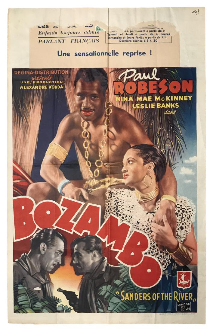 Belgian Poster for Sanders of the River (1 of 1)