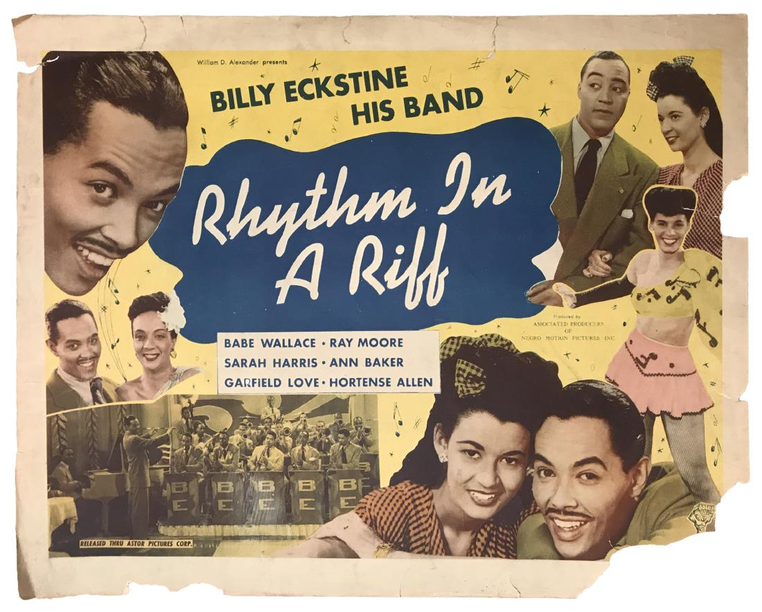 Rhythm in a Riff Movie Poster c. 1947 (1 of 1)