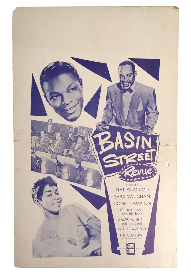 Basin Street Revue Window Card (1 of 1)