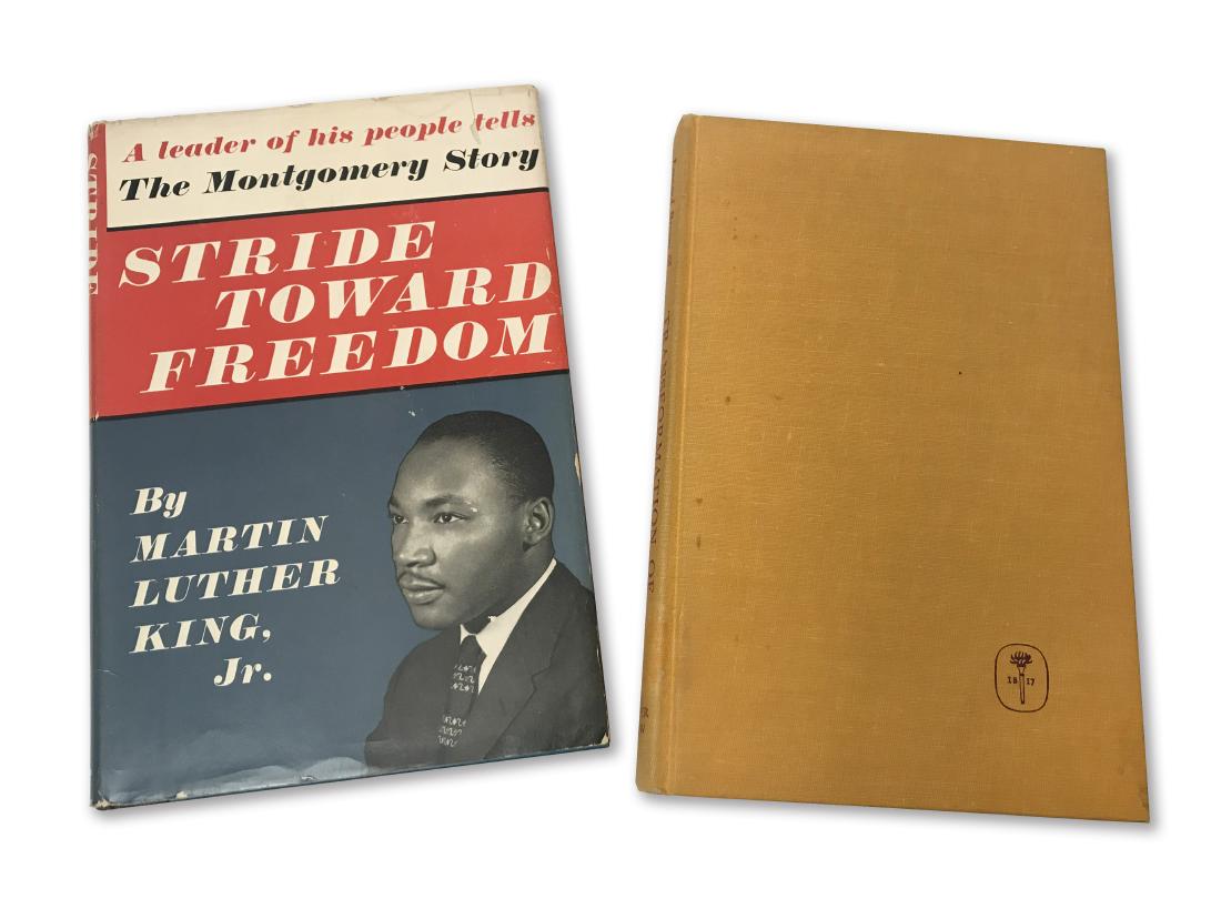 2 1st ed books; Martin Luther King Jr Stride Toward (1 of 5)