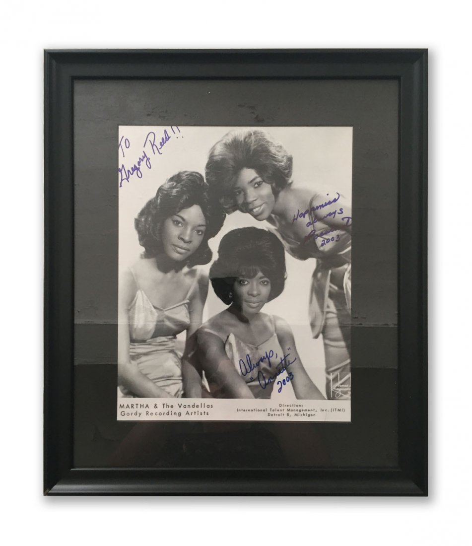 Martha & the Vandellas, Signed Headshot (1 of 1)