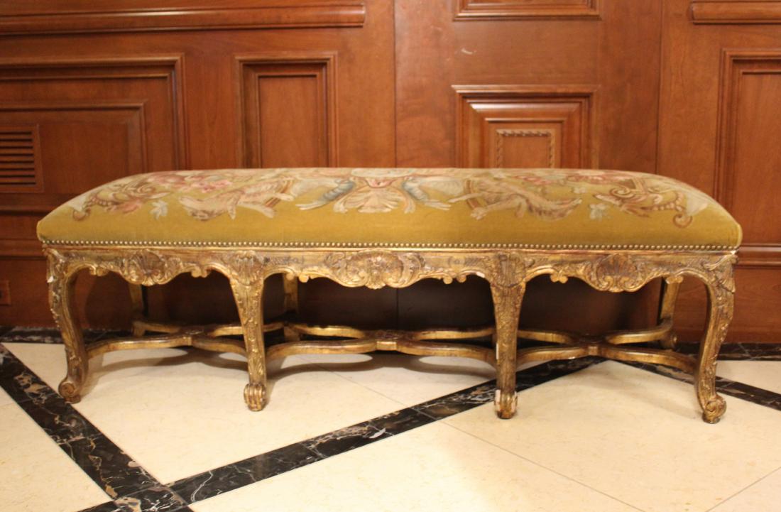 Louis XV Style Bench (1 of 4)