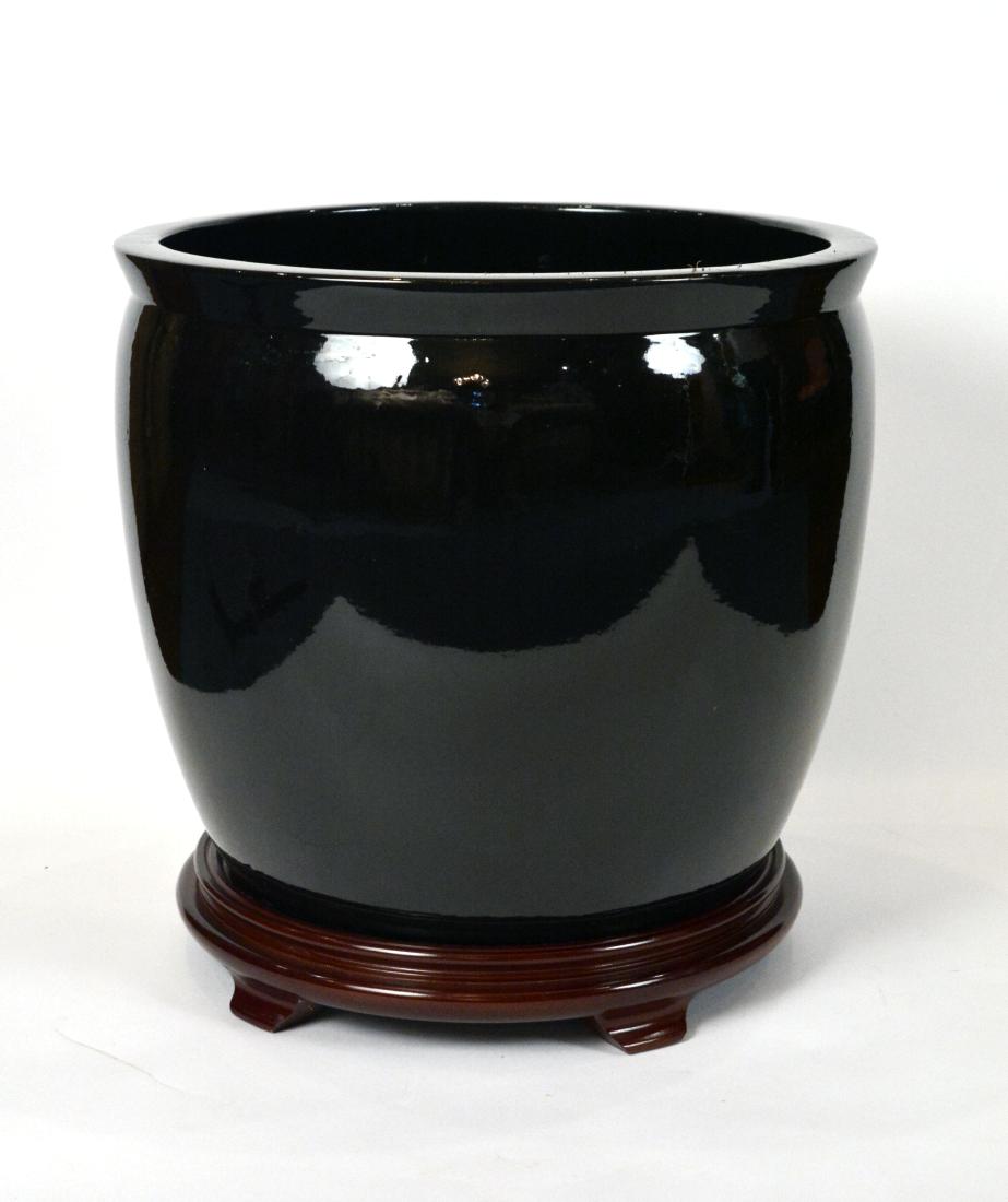 Gainey Pottery Planters on Stands (3) (1 of 3)