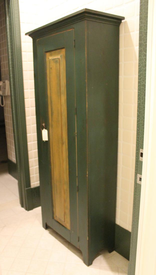 Pair of Painted Country Cabinets (1 of 2)