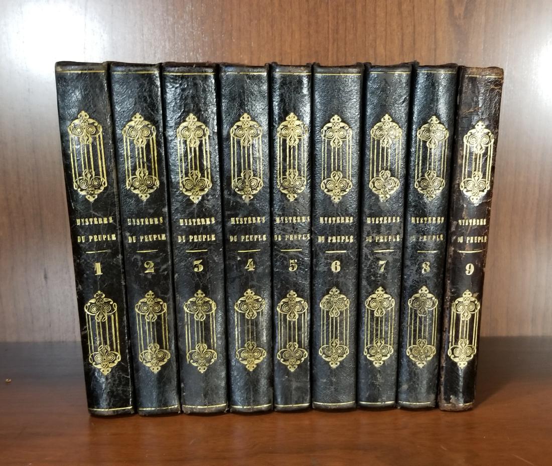 Eugene Sue, Mysteres du Peuple, Lausanne, 1850 (8) (1 of 4)