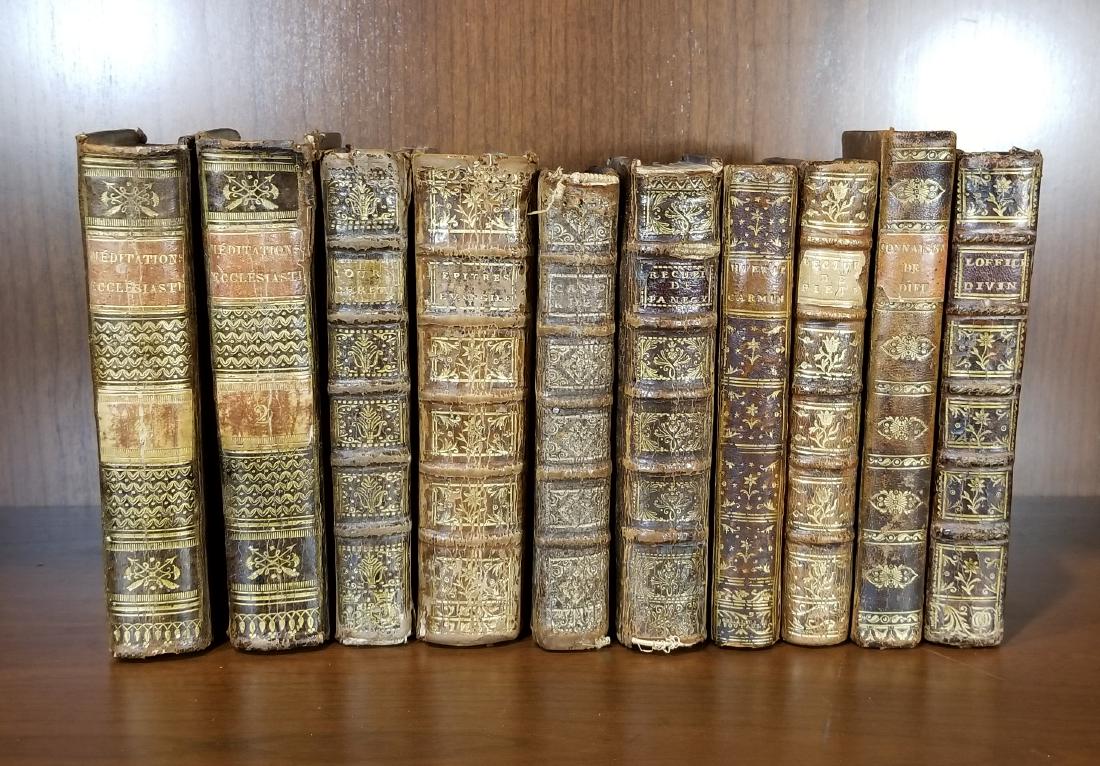 Early Leather Bound Books (10) (1 of 11)