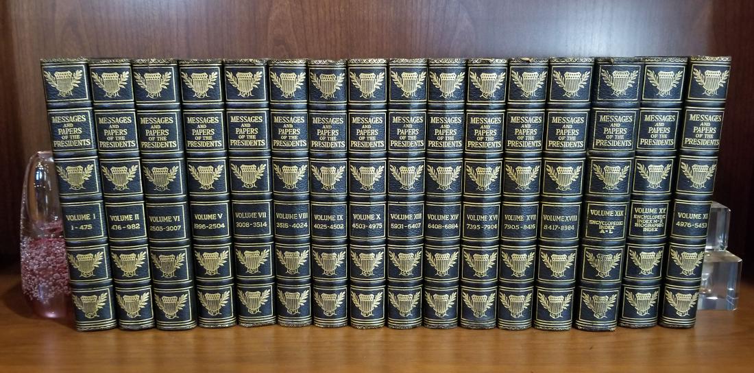 Messages and Papers of the Presidents (16) (1 of 3)