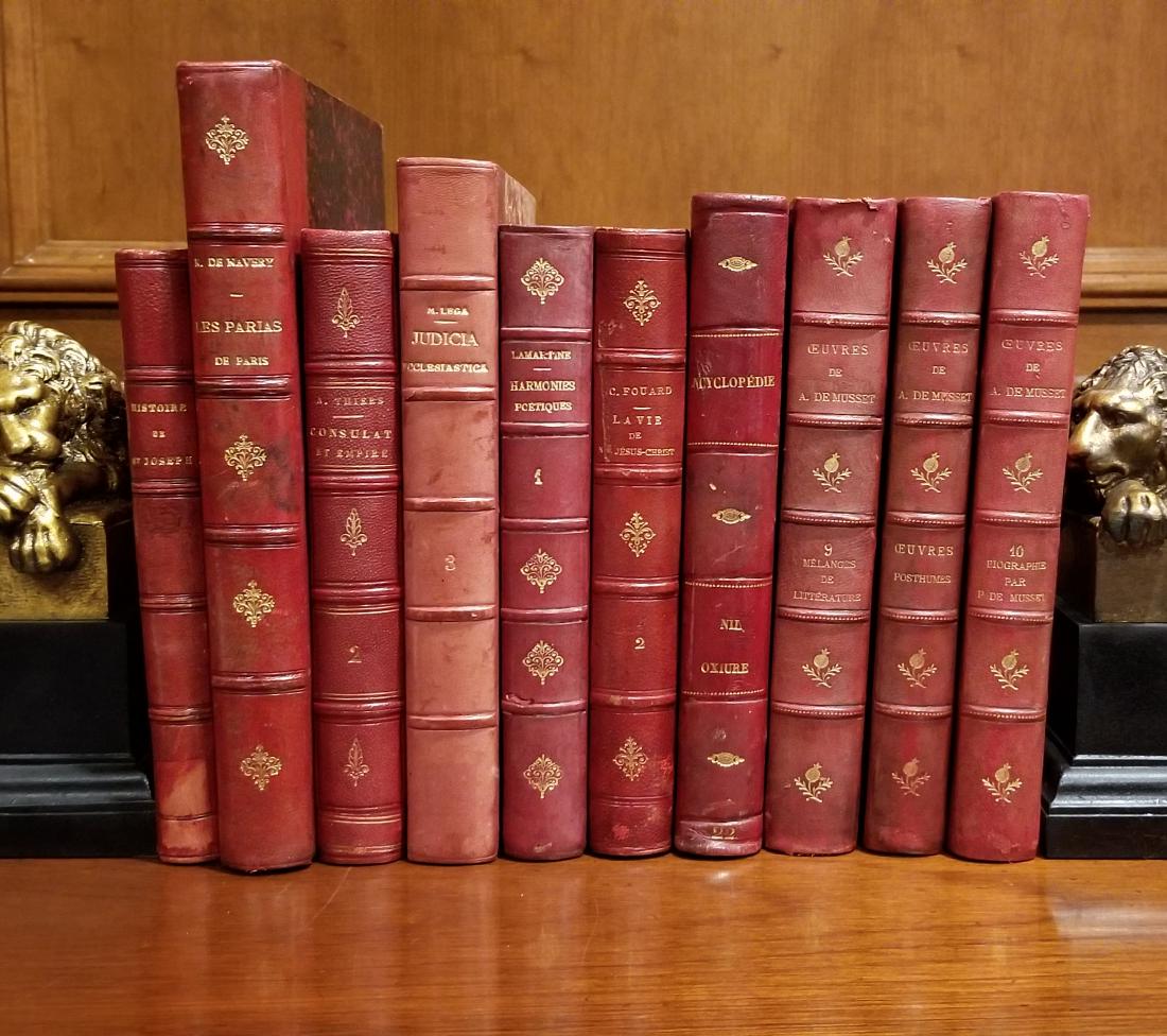 Decorative Leather Bound Books (11) (1 of 10)