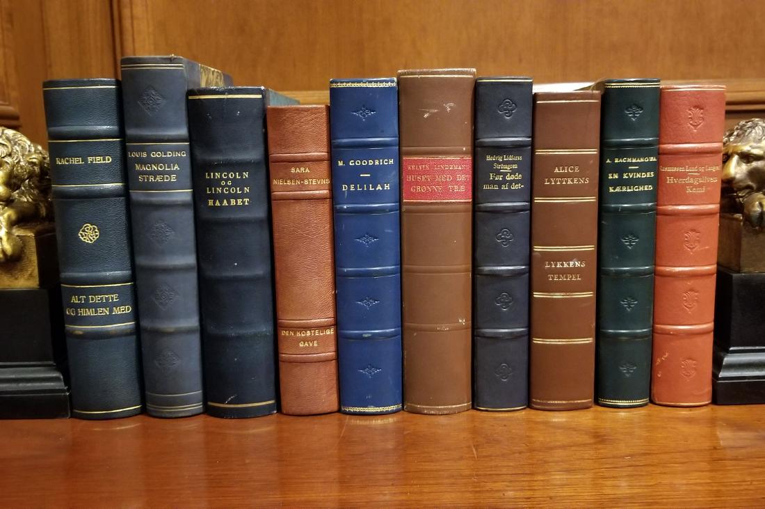 Decorative Leather Bound Books (10) (1 of 12)