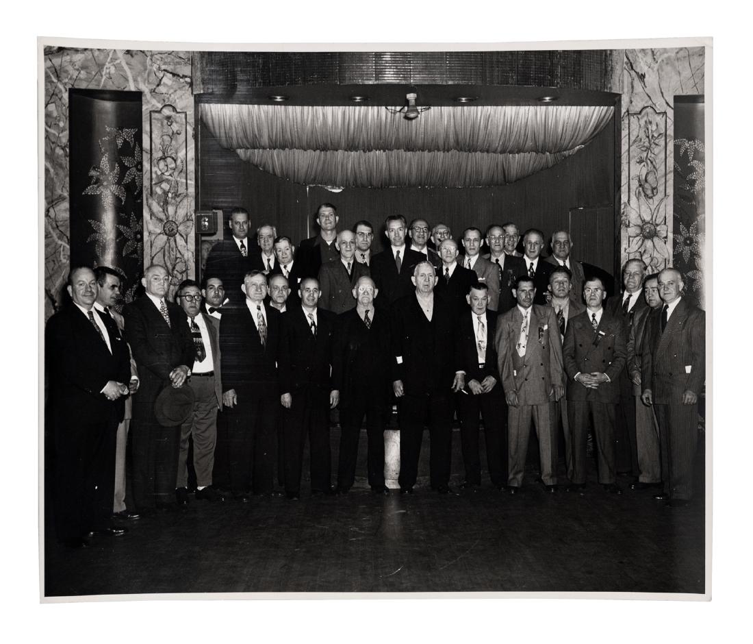 Boxing Photography Collection: Four 8"x 10" black and white vintage photographs plus one 6.5"x 8.5" photo of boxing greats including Jack Dempsey, Max Baer, Primo Carnera, Benny Leonard, and Gene Tunney. This is an unreserved aucti