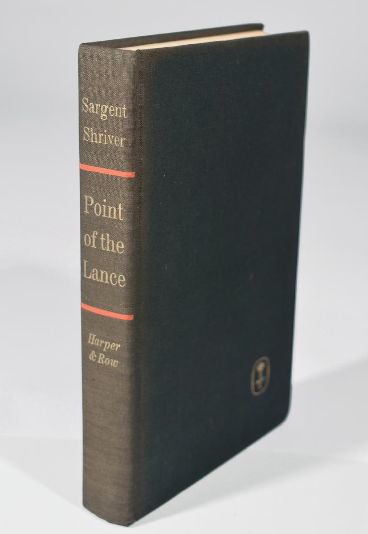 Sargent Shriver Collection: A collection of Sargent Shriver items. Shriver was a brother-in-law to John F. Kennedy and active member in Kennedy's White House and founder of the Peace Corps amongst other social organizations and 