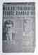 Original Image Plate of The Dallas Morning News JFK