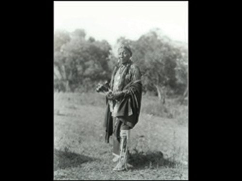 R101 - EDWARD CURTIS GLASS PLATE