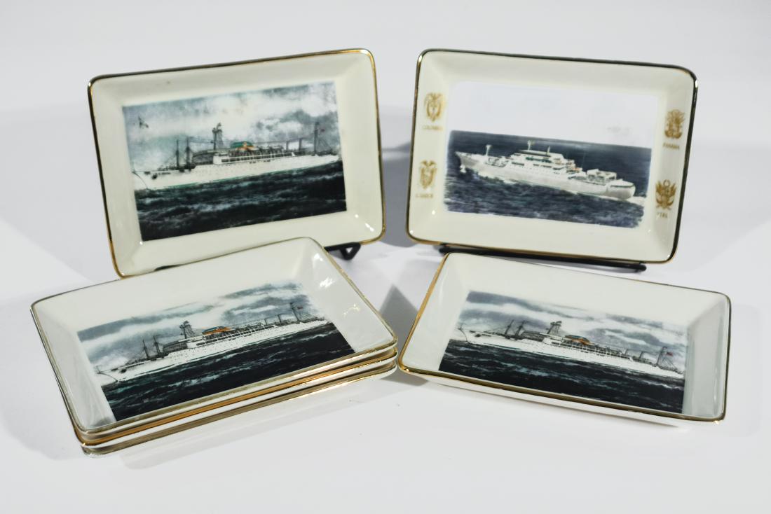 SS Brazil/Argentina Liner Snack Dishes (1 of 3)